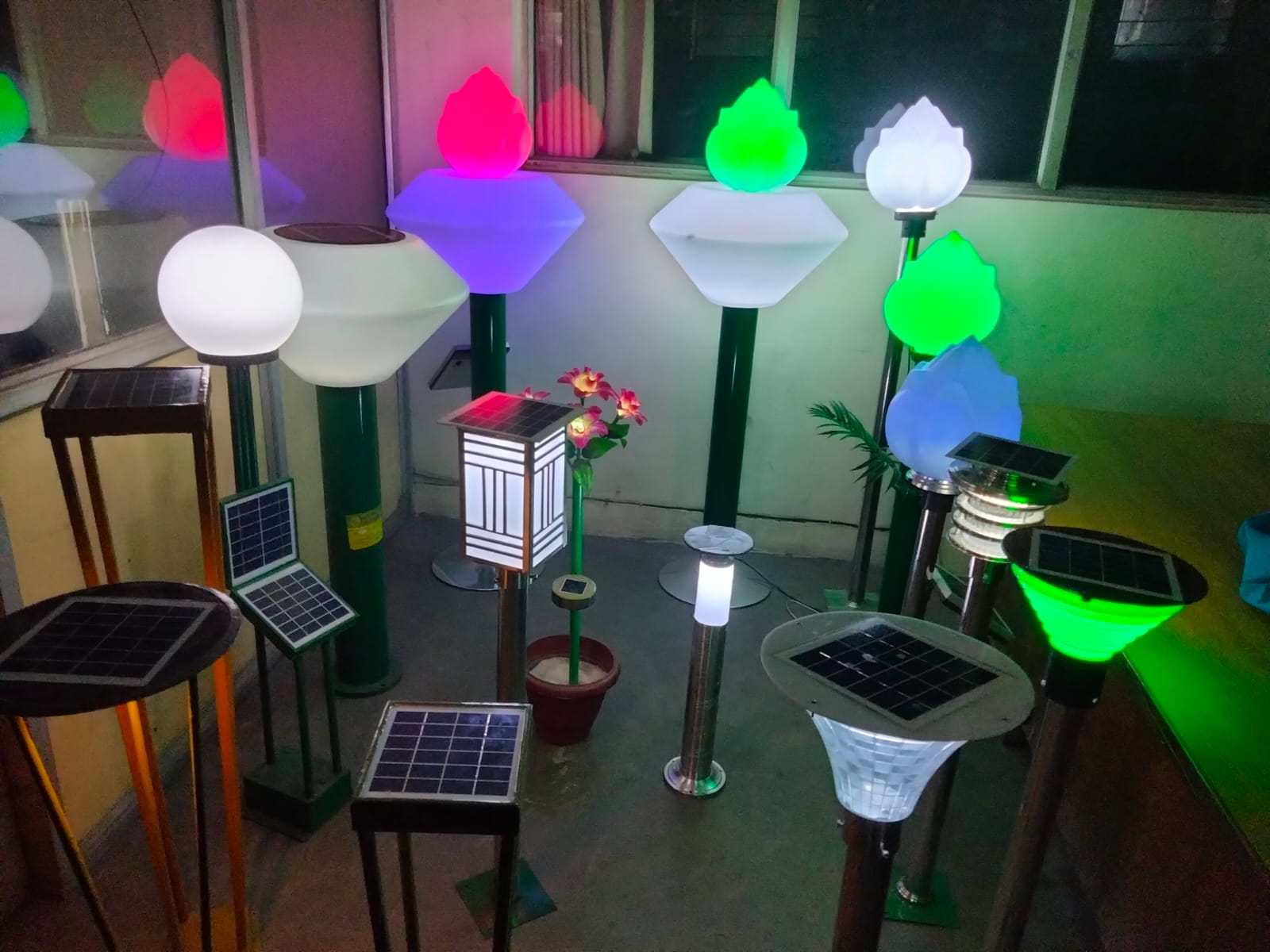 solar home light